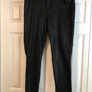 Lane Bryant High Rise Super Stretch Skinny Pant Size 16 Black